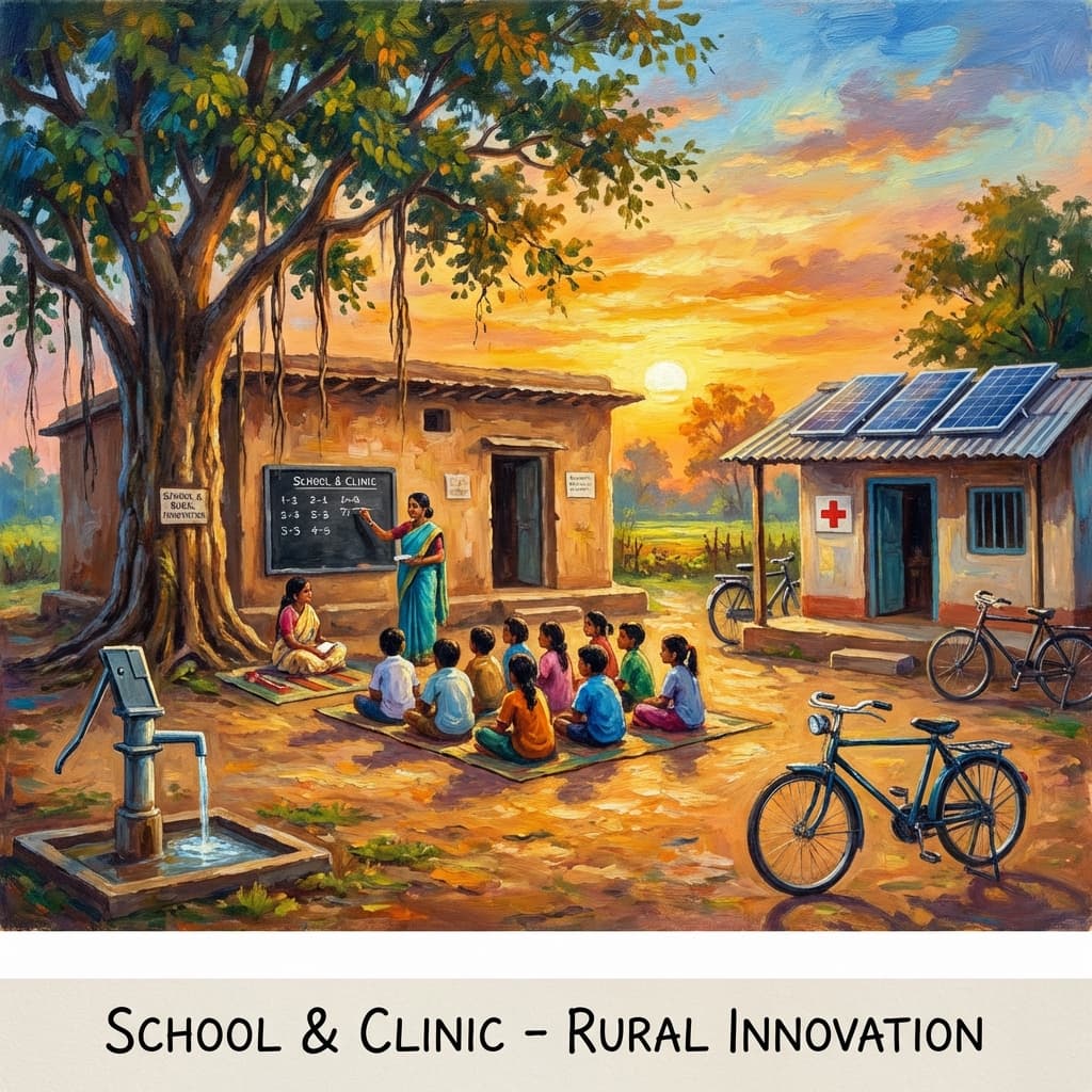 MICRO INFRASTRUCTURE, MACRO IMPACT: HOW LOW-COST INNOVATIONS ARE TRANSFORMING RURAL EDUCATION, HEALTH, AND SANITATION